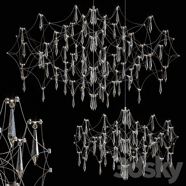 Crystal modern chandelier for living room