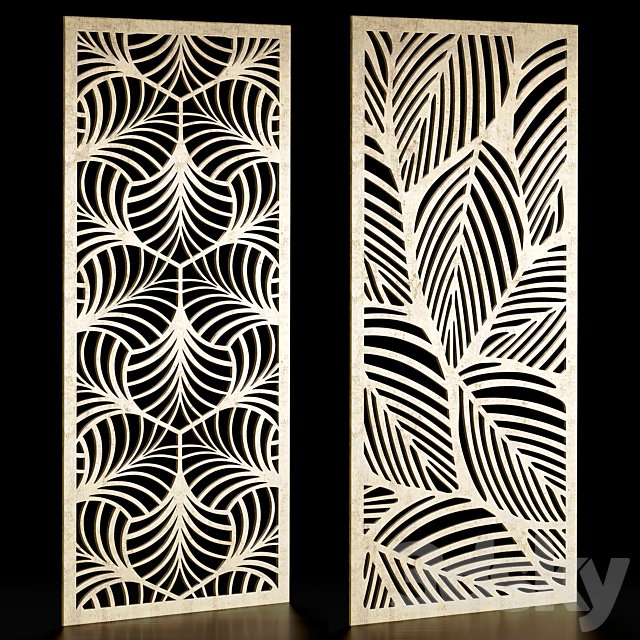 Set of decorative panels 28