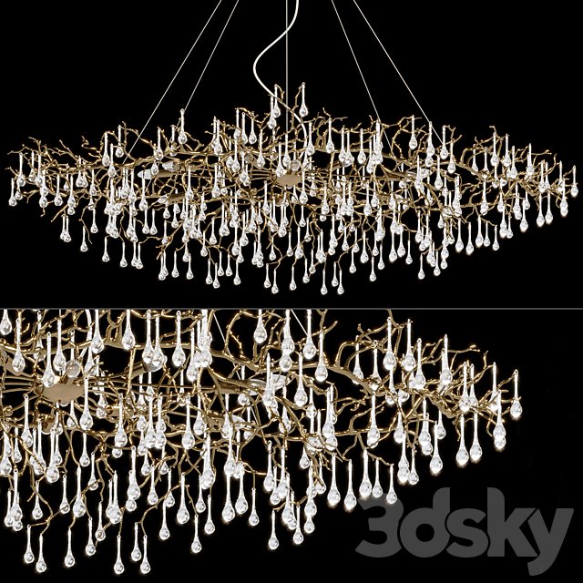 Chandelier Crystal Lux REINA V2 SP12 L1500