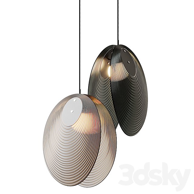AMA crystal pendant lamp from Bomma
