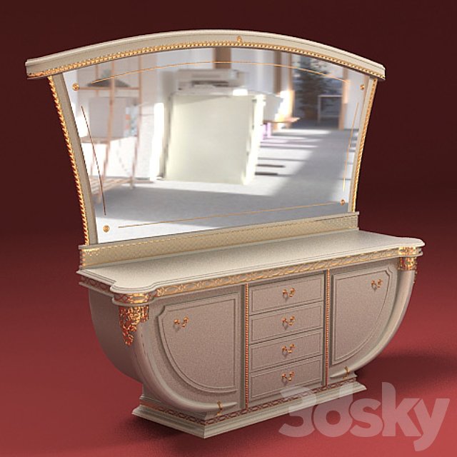 chest of drawers and mirror factories Vidal grau