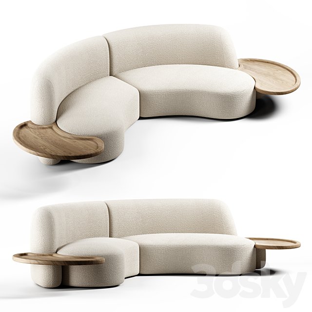 Kookudesign - OZE Modular Sofa #3 by Christophe Delcourt