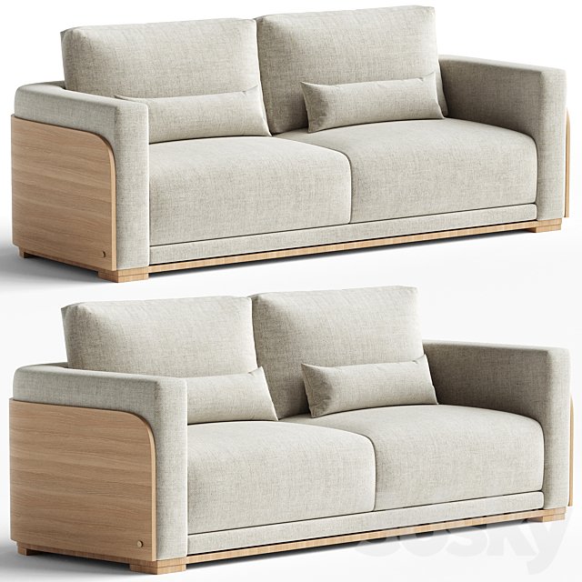 Galapagos Wooden Frame Sofa