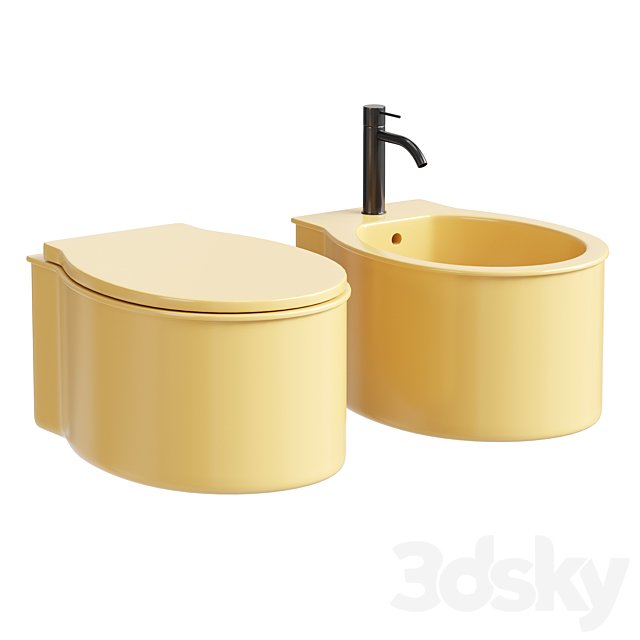 WALL-HUNG ONE HOLE BIDET CATINO