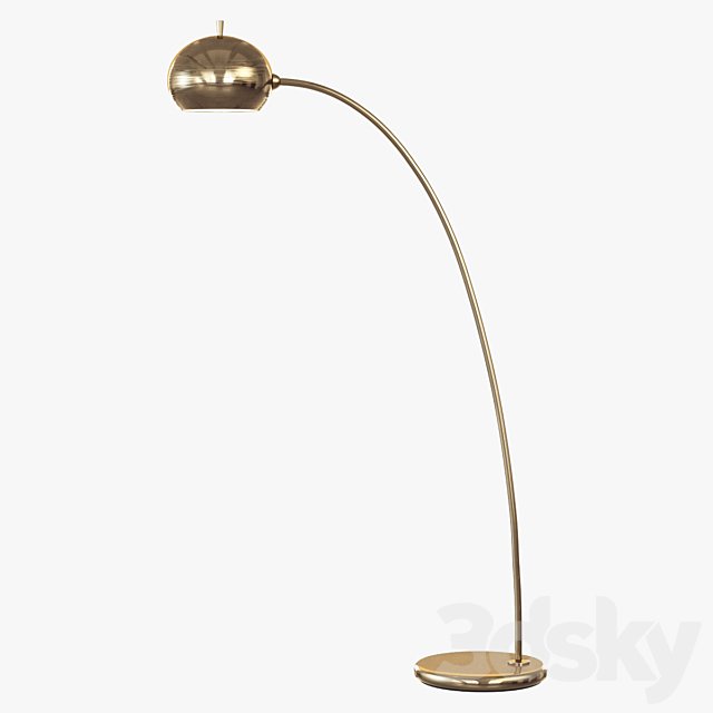 Petite Arc Metal Floor Lamp