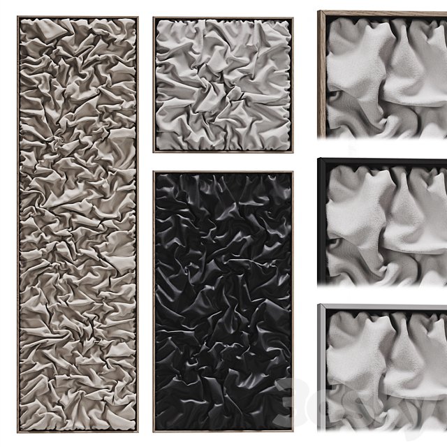 Decorative panel on the wall 16