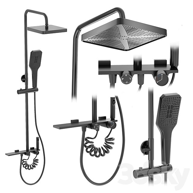 Shower Set REAL HELIX