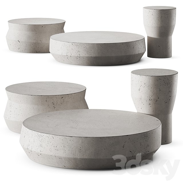 Gallotti & Radice Drummers Coffee Tables