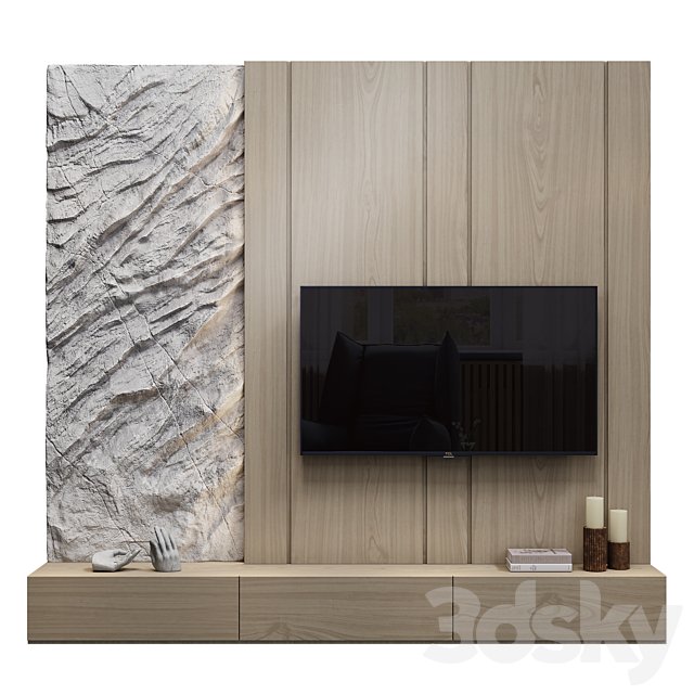 Modern TV wall 05
