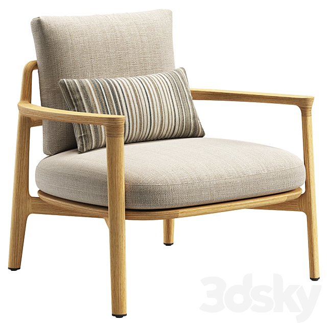Magnolia Outdoor Armchair / Poliform
