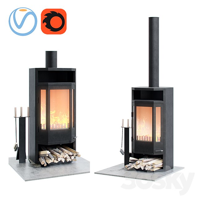RHINE-burning stove, META