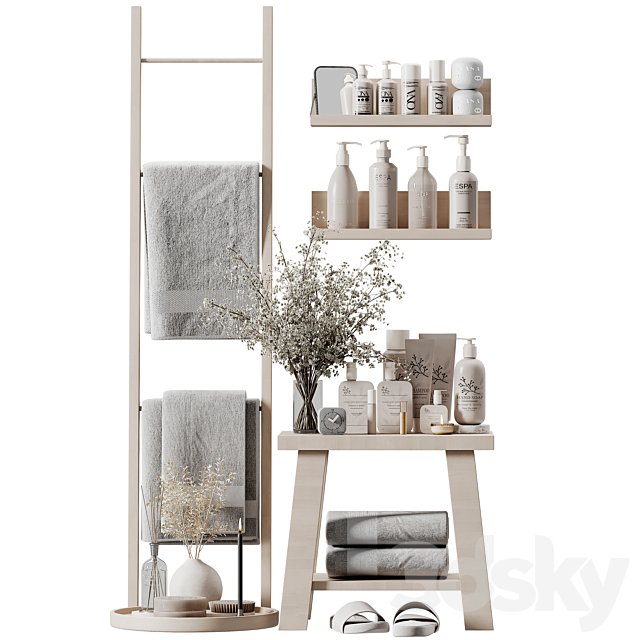 Bathroom accessories set 33
