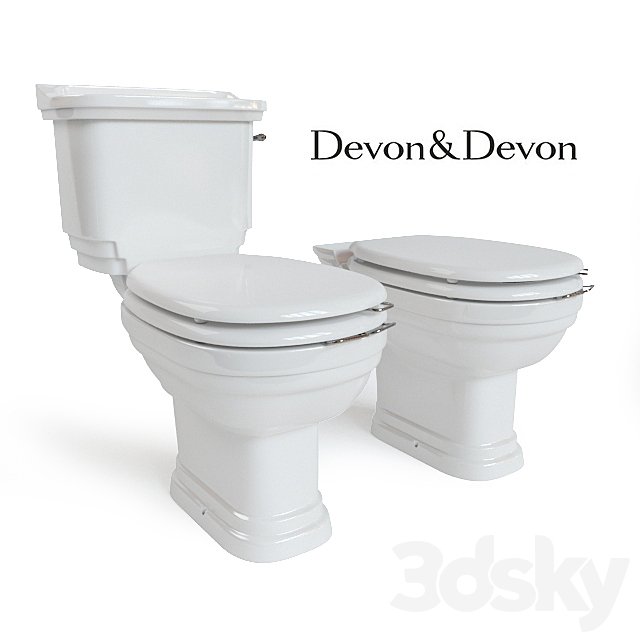The toilet and bidet Classica
