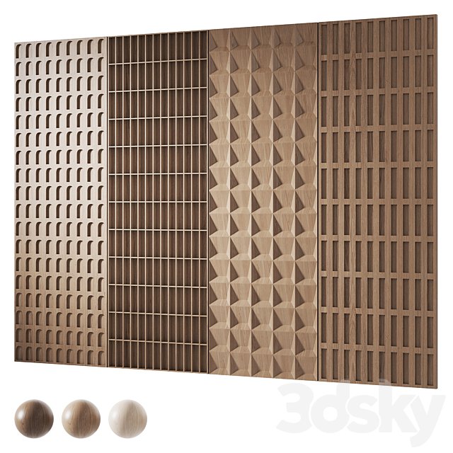 Decorative wood panels 4