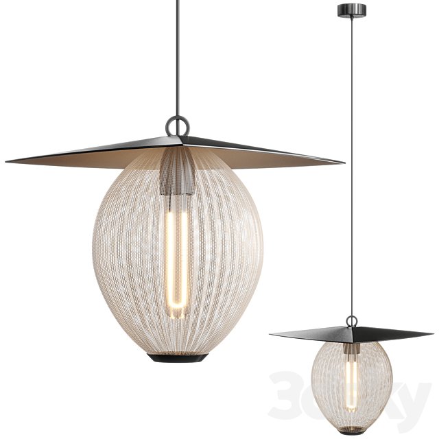 Satellite outdoor pendant lamp by Gubi