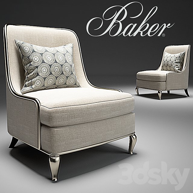 BAKER EMPRESS CHAIR No. 6709C BARBARA BARRY