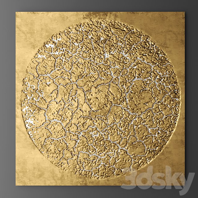 Decor for wall. Panel. luxury, wall decor, painting, gold, wall decoration, panel, abstraction, sun
