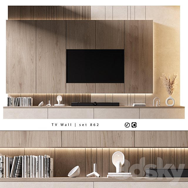 TV Wall | set 862