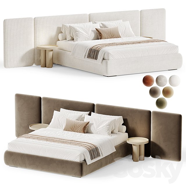 Modern soft bed