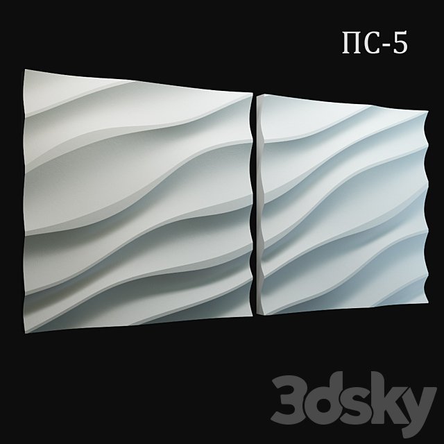 Decorative 3D panel PS-5