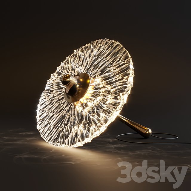 Table lamp — desktop, disk, Vargov®Design - LC0357