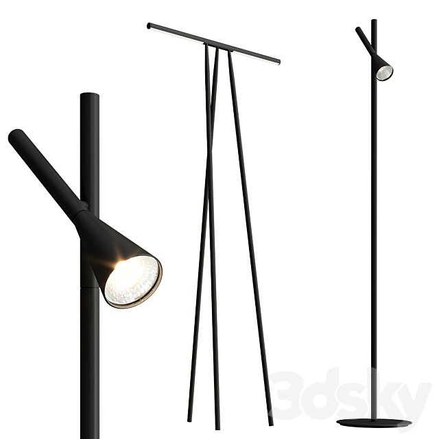 COLIBRI and COLIBRI TRIPODE floor lamps