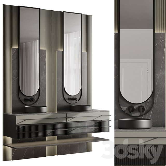 Bathroom furniture by inbani faucet set 49