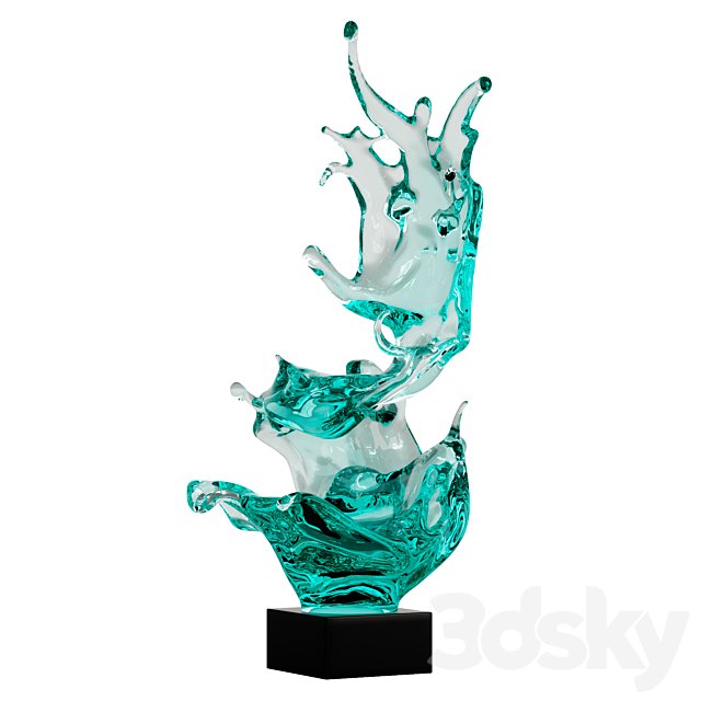 Decorative Abstract Sculpture