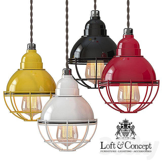 Chandelier Garage Retro Color Light