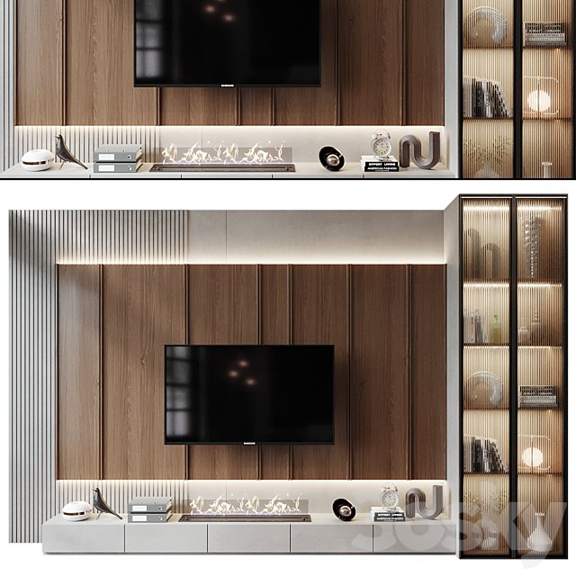 TV shelf 0660