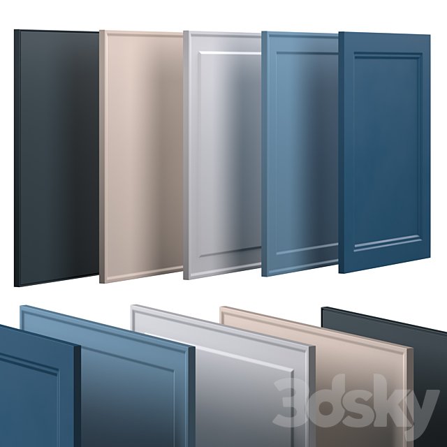 Set of furniture fronts 02