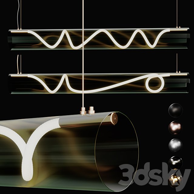 2 Luke Lamp Pendant light (Vessel Suspension 5ft) | 2lights | | 5mat |