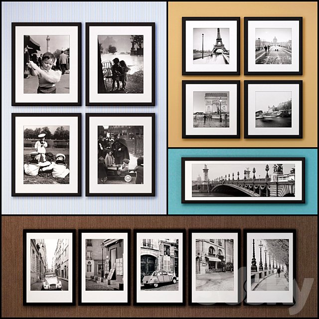 The picture in the frame: 22 pieces (80 collection) Photo Frame