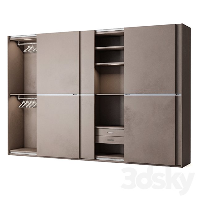 Poliform Bangkok 4 door slide