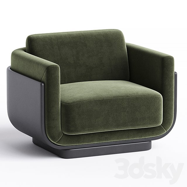 Ebisu Armchair by Charlotte Biltgen