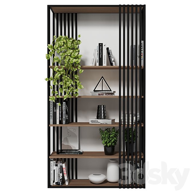 Rack and Bookcase 90