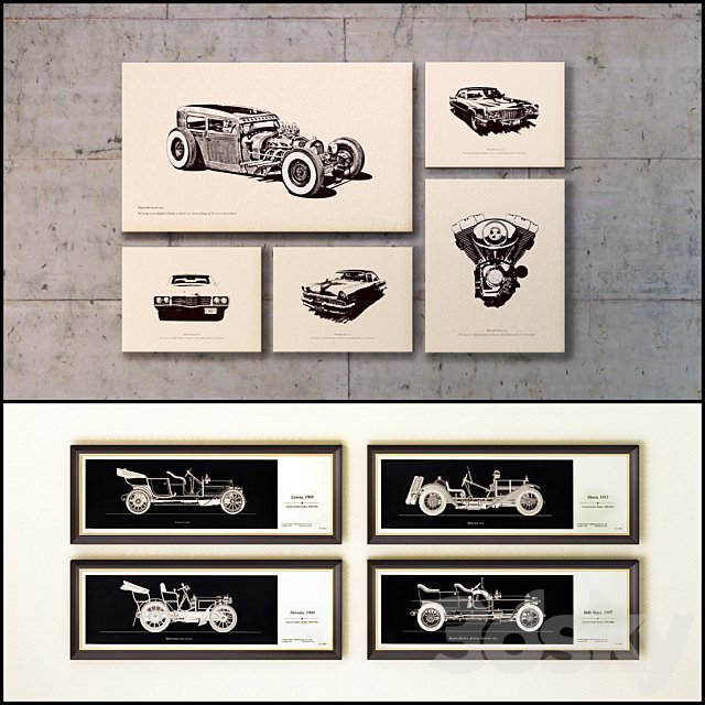 The picture in the frame: a collection of 81