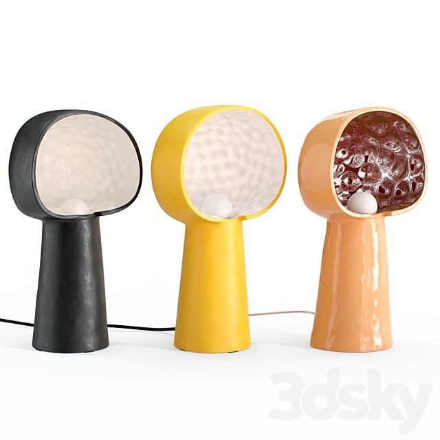 Table lamp set Keni large Polina Artamonova