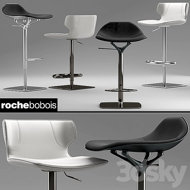 chairs roche bobois Tabouret KASUKA CHISTERA