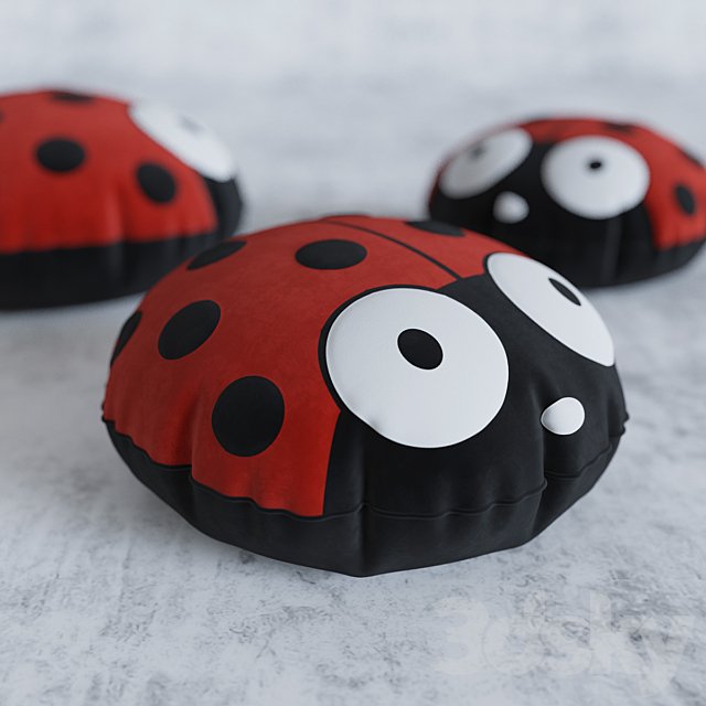 Pillows - Ladybird
