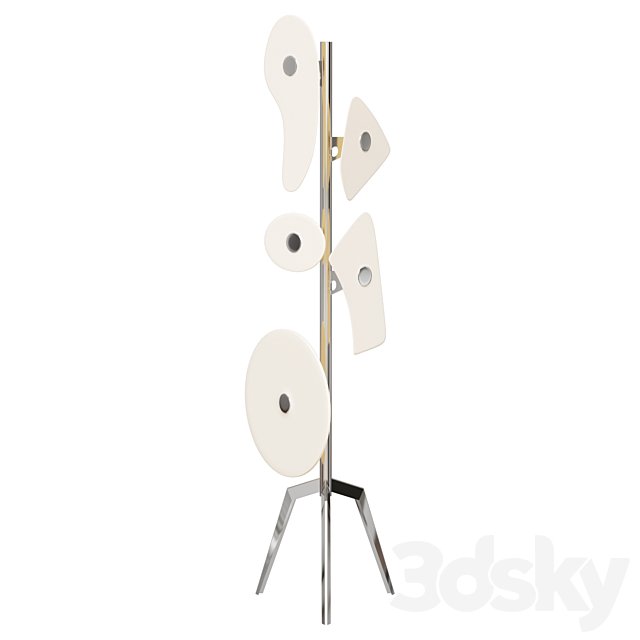 Floor lamp Designer floor lamp Orbital Terra by Foscarini (white)