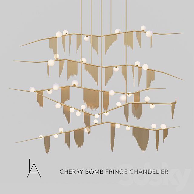 Cherry Bomb Fringe Chandelier