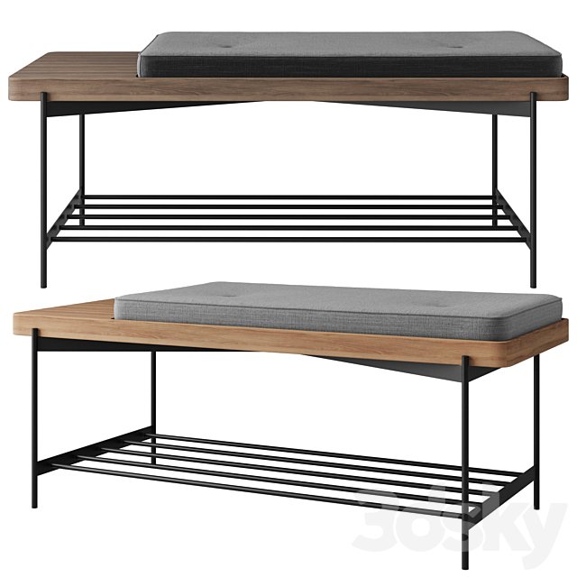 Bench with ledge EASY