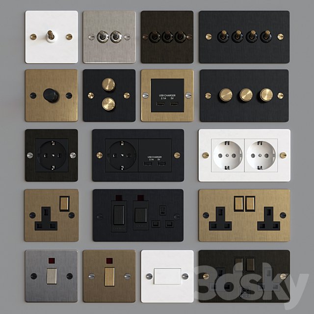 Buster & Punch switches & sockets