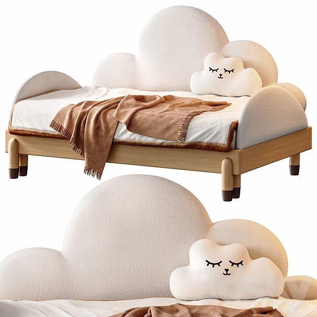 Contemporary White Daybed by Litfad