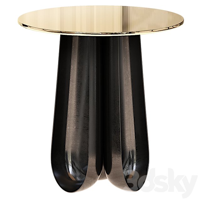 Dress Up Side Table Bronze