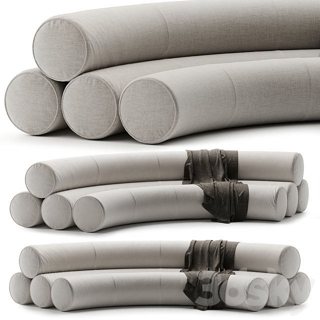 sofa from an art exhibition