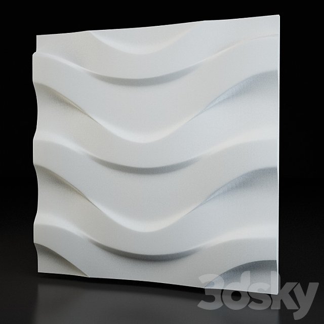 Wave - 3D panel