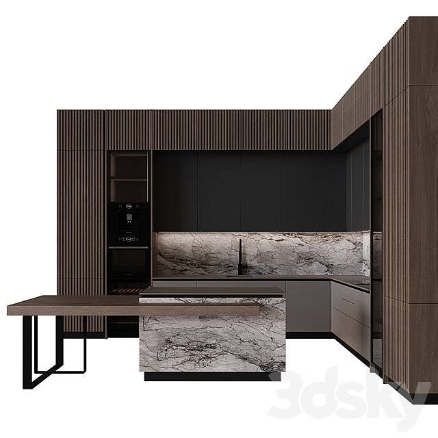 Kitchen in modern style 48