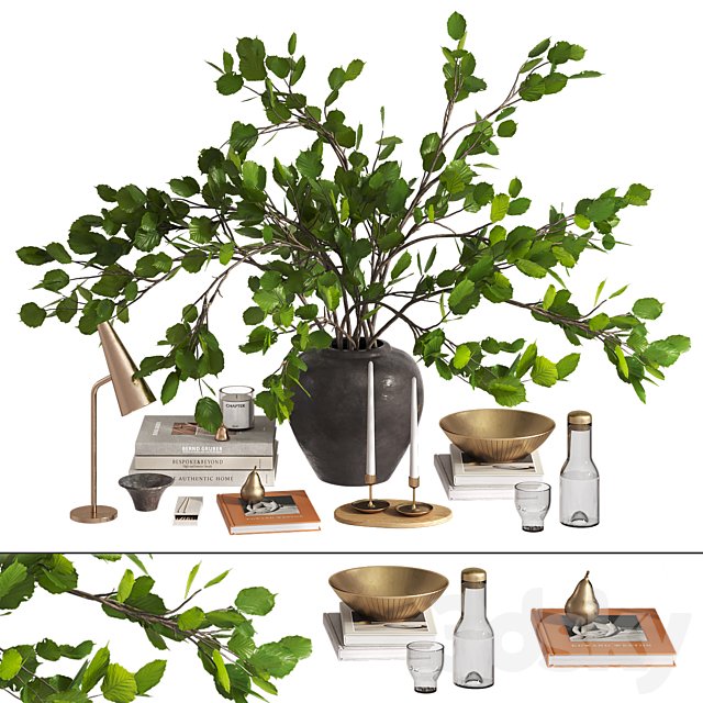 Branches bouquet decorative set